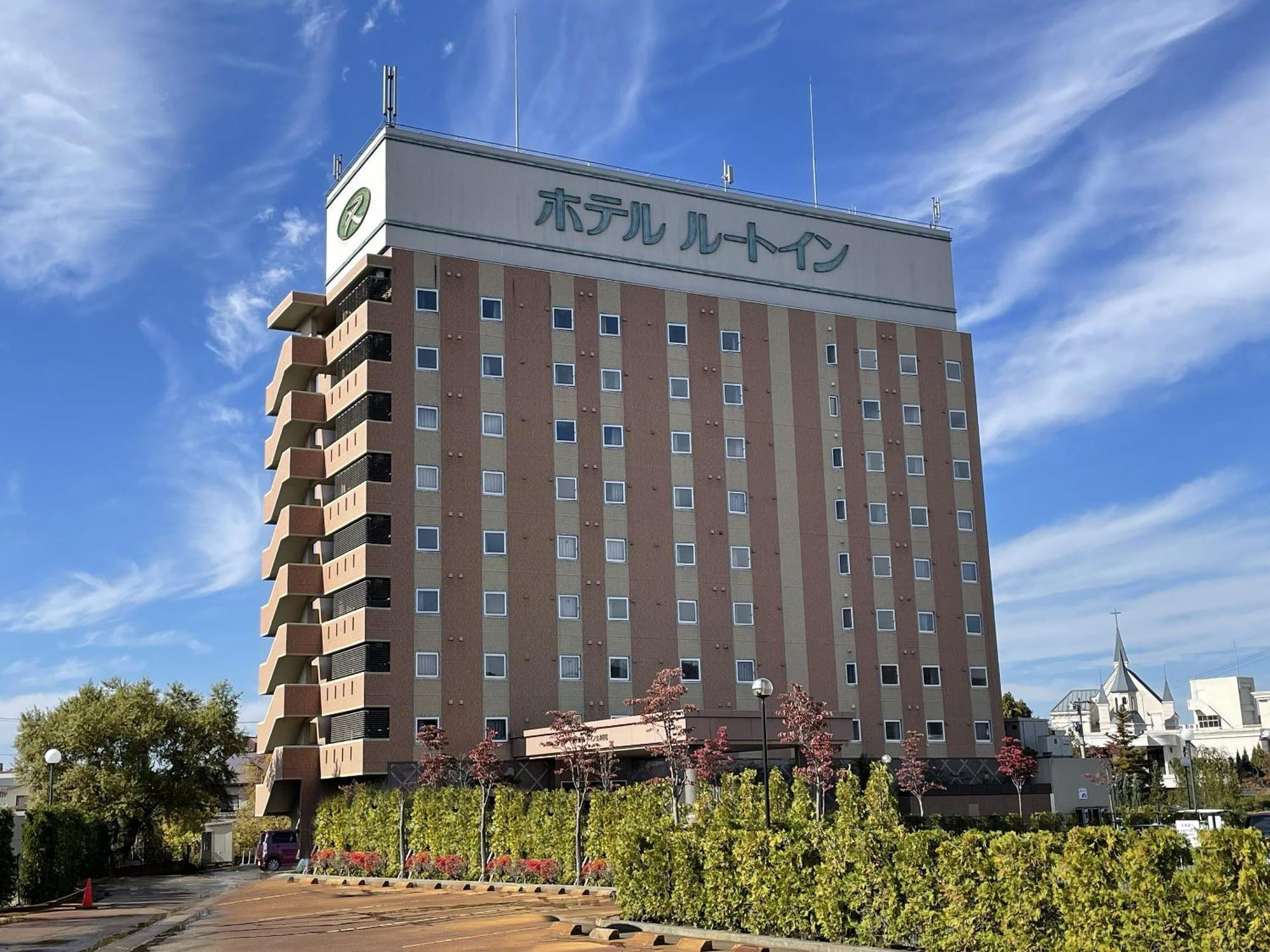 Hotel Route-Inn Aizuwakamatsu Exteriör bild